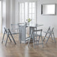 Savoy Dining Set - Light Grey