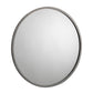 Octave Round Pewter Wall Mirror