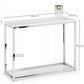 Scala White Marble Console Table