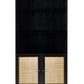 Padstow Tall Bookcase - Black