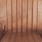Angelo Vintage Brown Leather and Black Metal Retro Dining Chair