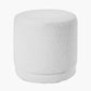 Sassari Boucl�� Fabric Cylinder Pouffe