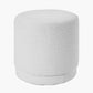 Sassari Boucl�� Fabric Cylinder Pouffe