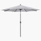 Riva 3m Round Luna Grey Parasol