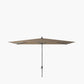 Riva 3 x 2m Rectangular Taupe Parasol