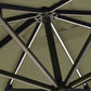 Glow Challenger T2 3m Square Premium Lush Green Free Arm Parasol