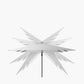 Challenger T2 3m Square Premium Manhattan Grey Free Arm Parasol