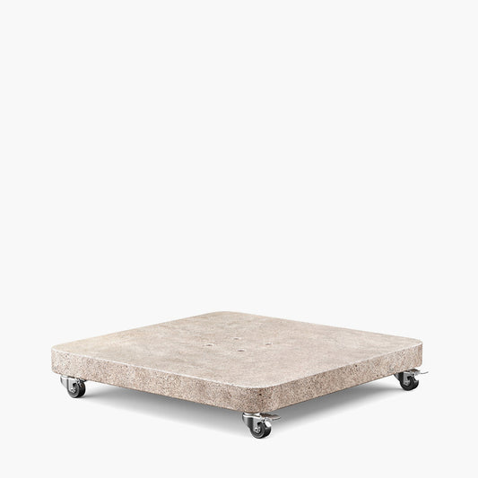 Venezia Sandstone Round Edge Granite 90KG Wheeled Parasol Base