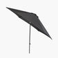 Lisboa 2.5m Round Anthracite Parasol