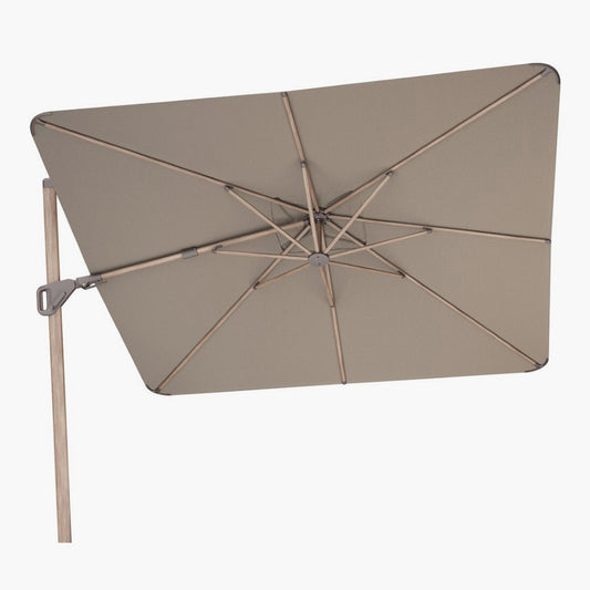 Nexus T2 3m Square Premium Mocha / Havana Taupe Free Arm Parasol