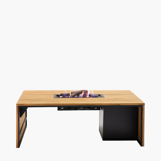Cosibridge 140 Teak Fire Pit Table