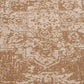 Indoor Outdoor Natural and White Vintage Design Rug