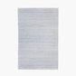 Indoor Outdoor Aqua Blue and White Inca Design Rug