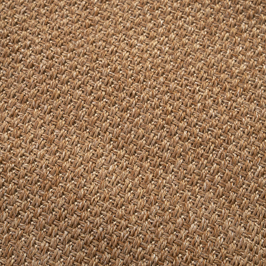 Indoor Outdoor Natural Border Design Rug