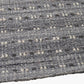 Indoor Outdoor Grey Double Stitch Design Rug