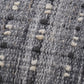 Indoor Outdoor Grey Double Stitch Design Scatter Cushion