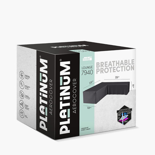 Outdoor Seating Set Aerocover L-Shape 235 x 235 x 100 x 70