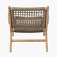 Sesto Outdoor Chair and Hocker Set