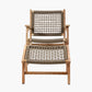 Sesto Outdoor Chair and Hocker Set