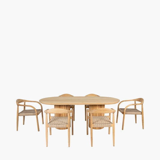 Javi Teak Outdoor Dining Set