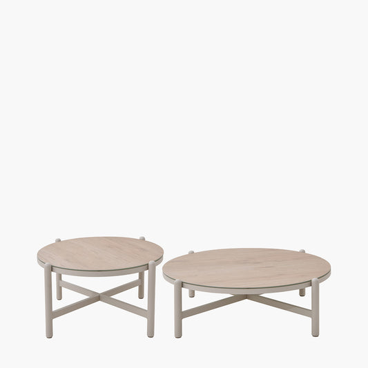 Martic Outdoor Set of 2 Tables