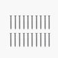 Screws 20 x, INOX