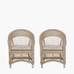 Pattaya Outdoor Set of 2 Dining Chairs