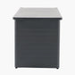 Rhode Island Large Galvanised Steel Cushion Box Anthracite