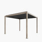 Pavillo Teak 3.5m x 3.5m Pergola, Pavillo Louvre Front/Back Panel Long, Pavillo Louvre Side Panel Short, Pavillo Side Blind Short, Delivery and Installation