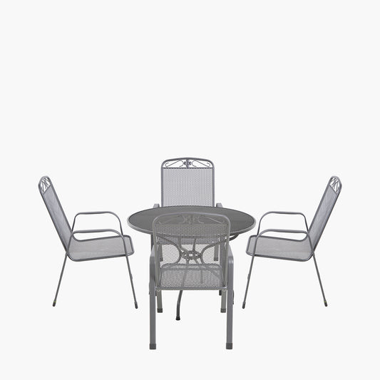 Savoy Round 4 Seater Dining Set