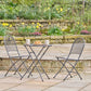 Café Latte Balcony Folding Round Set