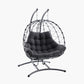 Lyon Anthracite Outdoor Double Hanging Chair