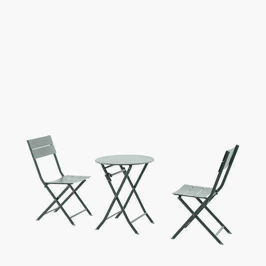Rennes Moss Green Outdoor Bistro Set