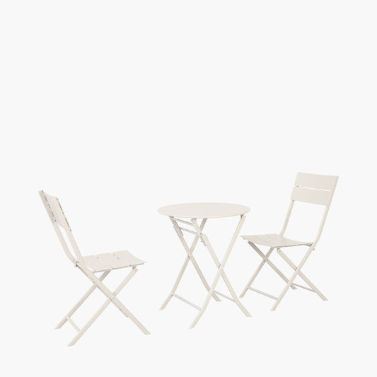 Rennes Putty Outdoor Bistro Set