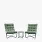 Clermont Moss Green Outdoor Lounging Set