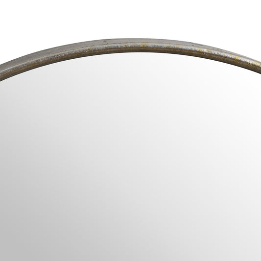 Large Bronze Narrow Edged Wall Mirror