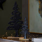 The Noel Collection Cast Tree Black Ornament
