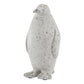 Medium Grey Stone Effect Penguin Statue