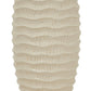 Pallida Tall Ridged Vase