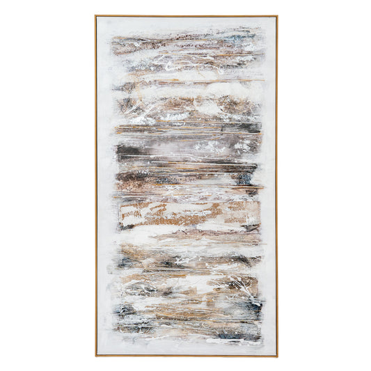 Ethereal Hand Painted Canvas In Frame