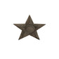 Rustic Metal Star Tealight With Glass Votive