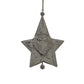 Large Rustic Hanging Santa Star
