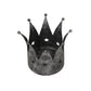 Antique Silver Crown Candle Holder