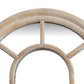 Washed Wood Tall Arched Window Mirror