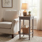 Serene Rattan Collection Small Side Table