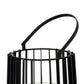 Lynk Medium Lantern With Handle And Glass Candle Holder