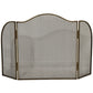 Antiqued Brass Large  Fire Screen