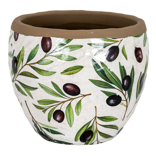 Verdal Olive Medium Planter
