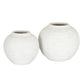 Ashen Large Round Vase