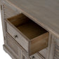 Delphine Collection 2 Door 4 Drawer Large Dresser Base